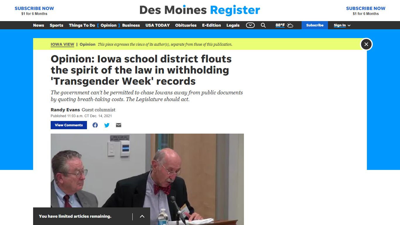 Opinion: Iowa public records law needs fix as district ...